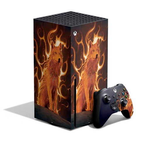 Phoenix Wolf by Vincent Hie Xbox Series X Skins